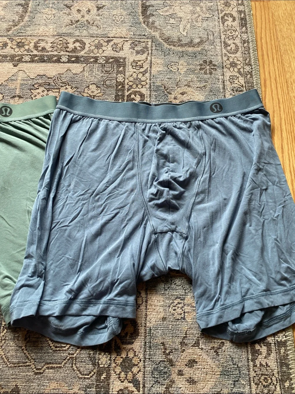 lululemon athletica Boxer Briefs - Sage Green & Slate Blue (2-Pack)